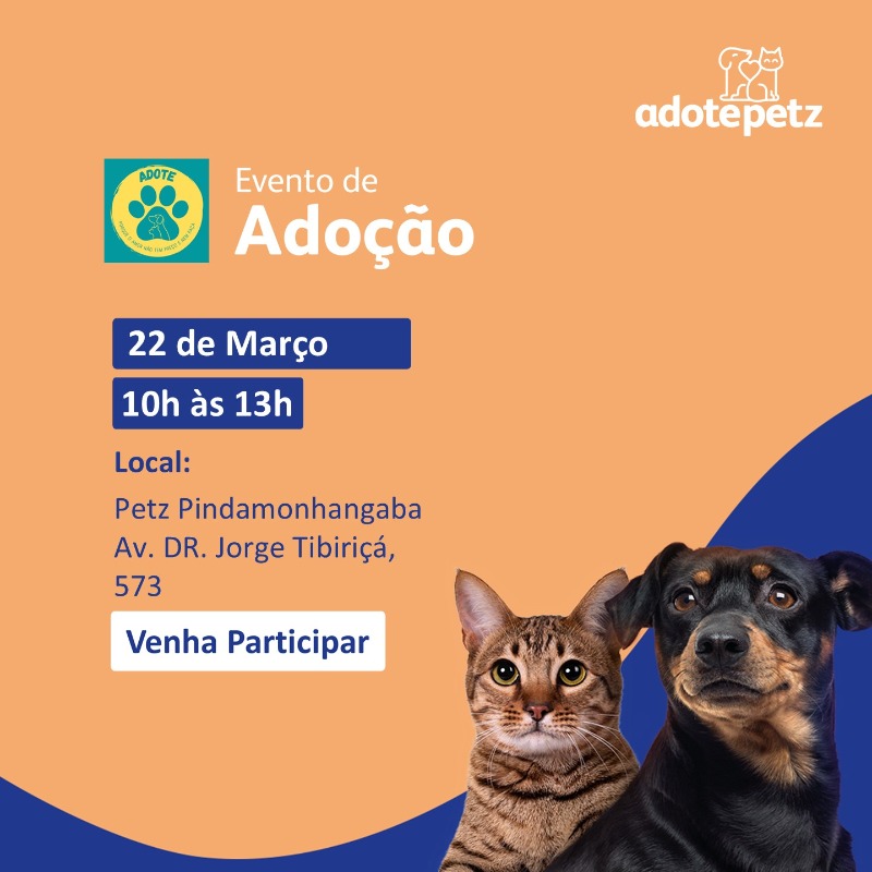 Evento de adoção