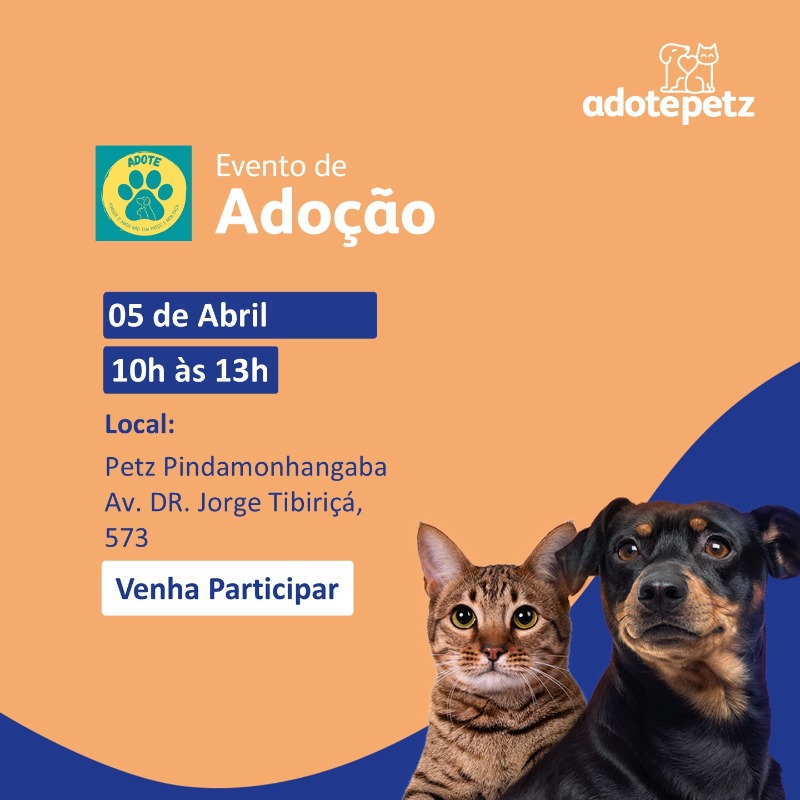 Evento de adoção