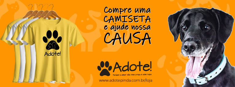 Compre uma camisa e ajude nossa causa